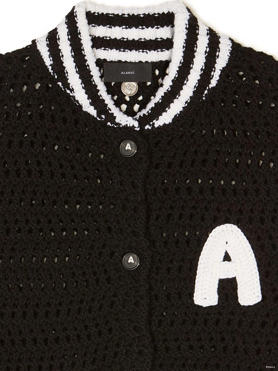 Affordable Women Alanui jacket bomber crochet-knit 0627